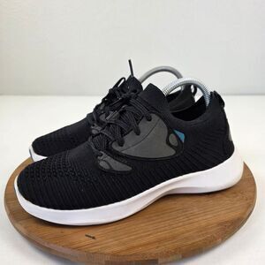 Vessi Everyday 2.0 Athletic‎ Sneakers Black and Gray Mens Shoe Sz 7 Womens Sz 9